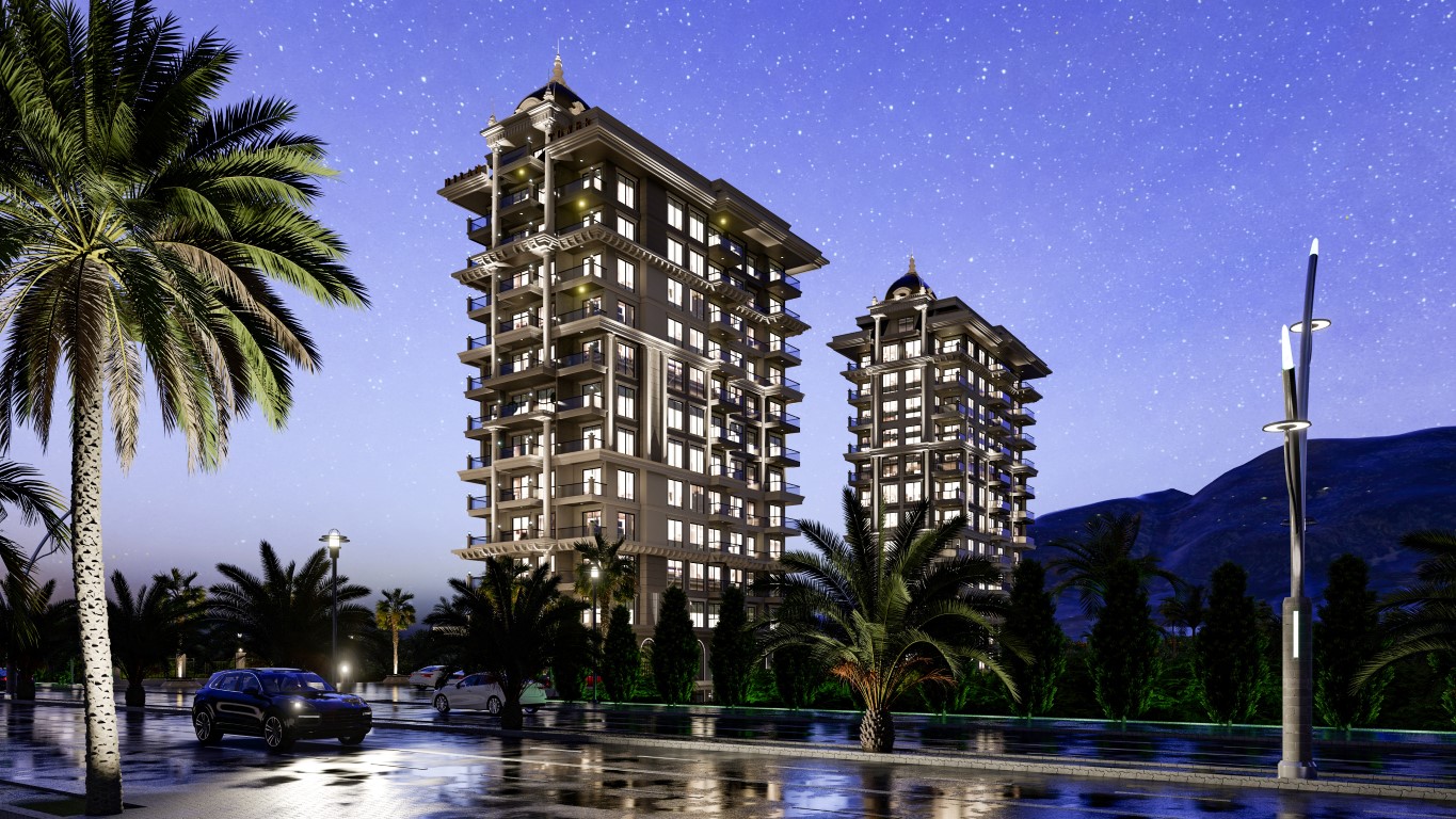 New project on the first coastline in the Mahmutlar area - Umbrella Group - Photo 11