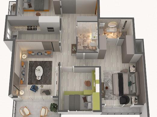 Residential complex with spacious apartments 2+1 and 3+1 in Teja, Mersin - Umbrella Group - Photo 15