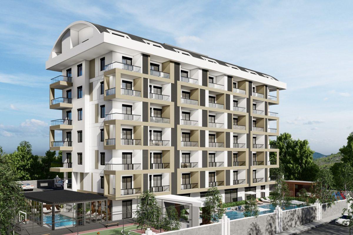 New residential complex in Turkey with landscaped area in Gazipasa (3 km to airport) - Umbrella Group