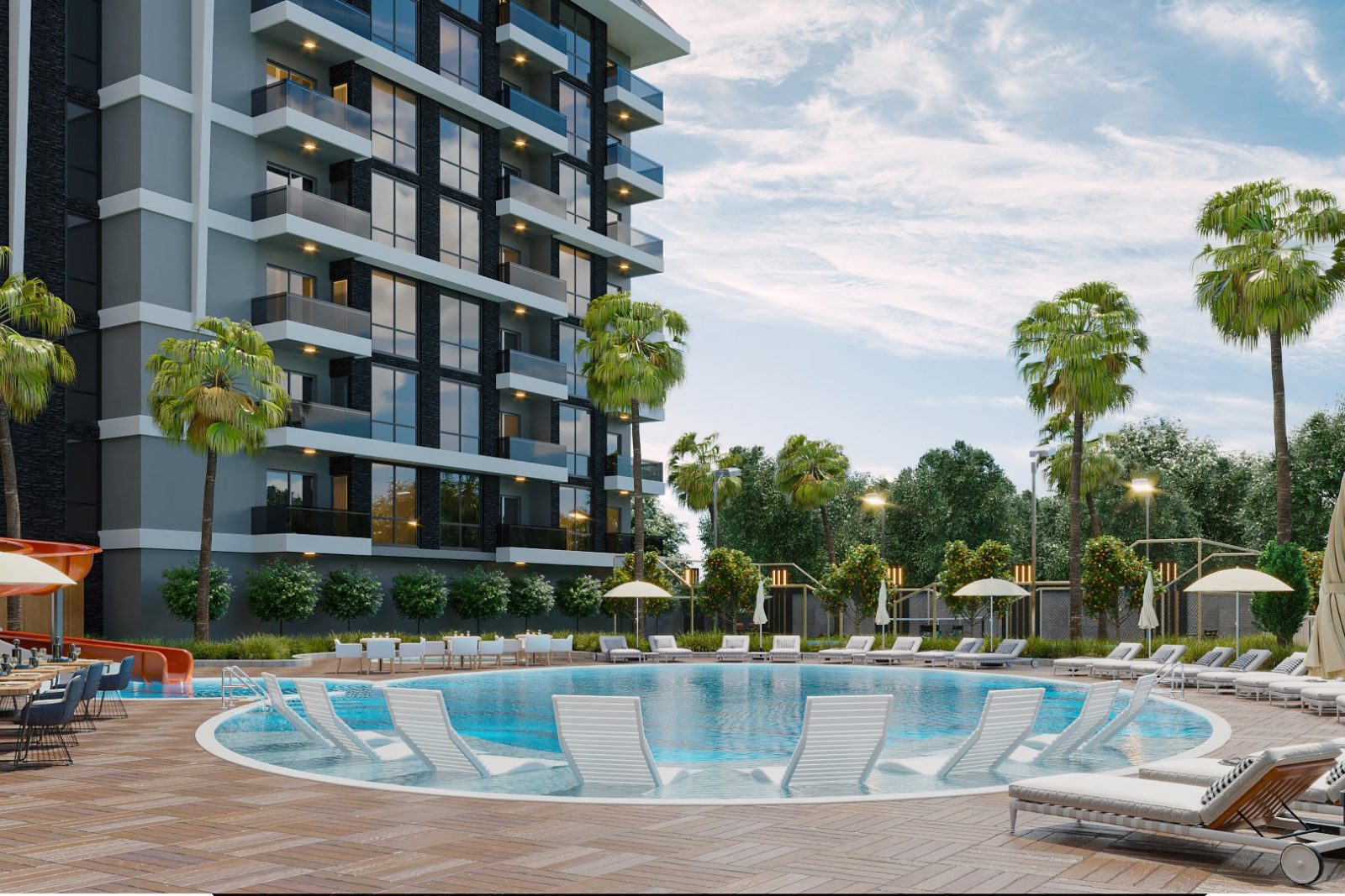 Modern project in Turkey at the construction stage, in the district of Pajallar, Alanya - Umbrella Group - Photo 8