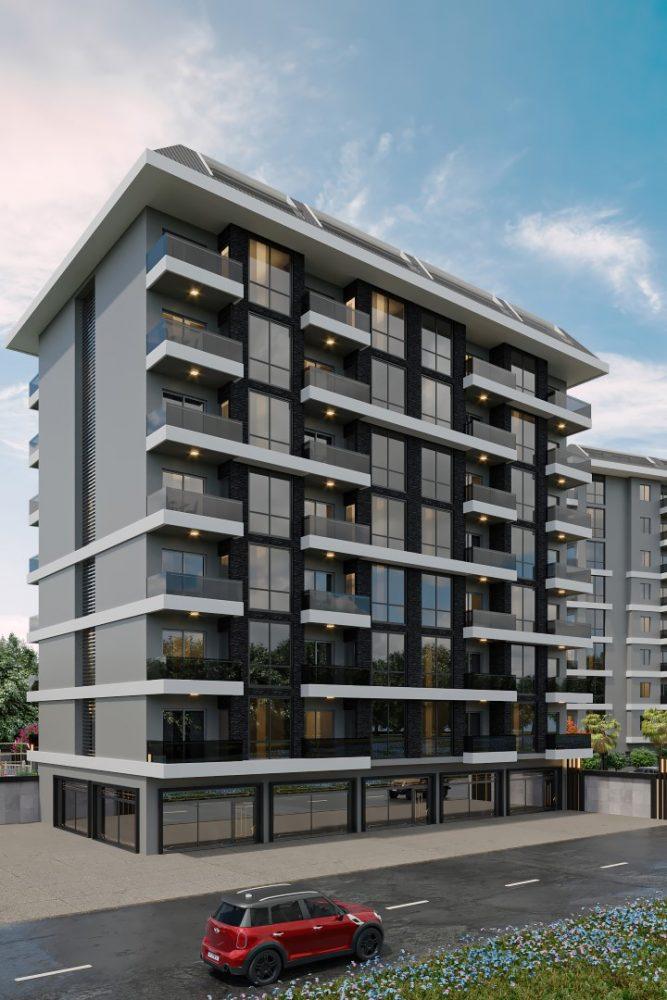 Modern project in Turkey at the construction stage, in the district of Pajallar, Alanya - Umbrella Group - Photo 4