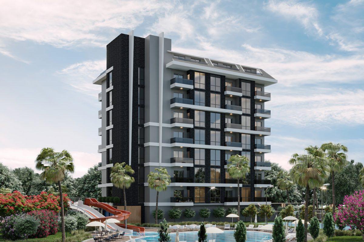 Modern project in Turkey at the construction stage, in the district of Pajallar, Alanya - Umbrella Group - Photo 6