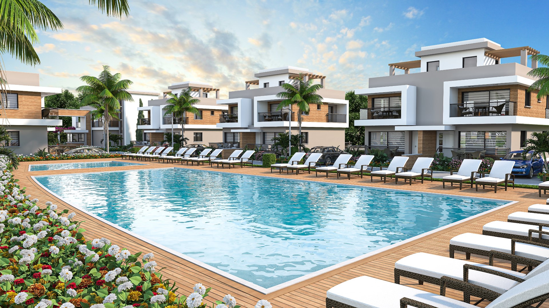 New modern residential complex near the sea - Umbrella Group