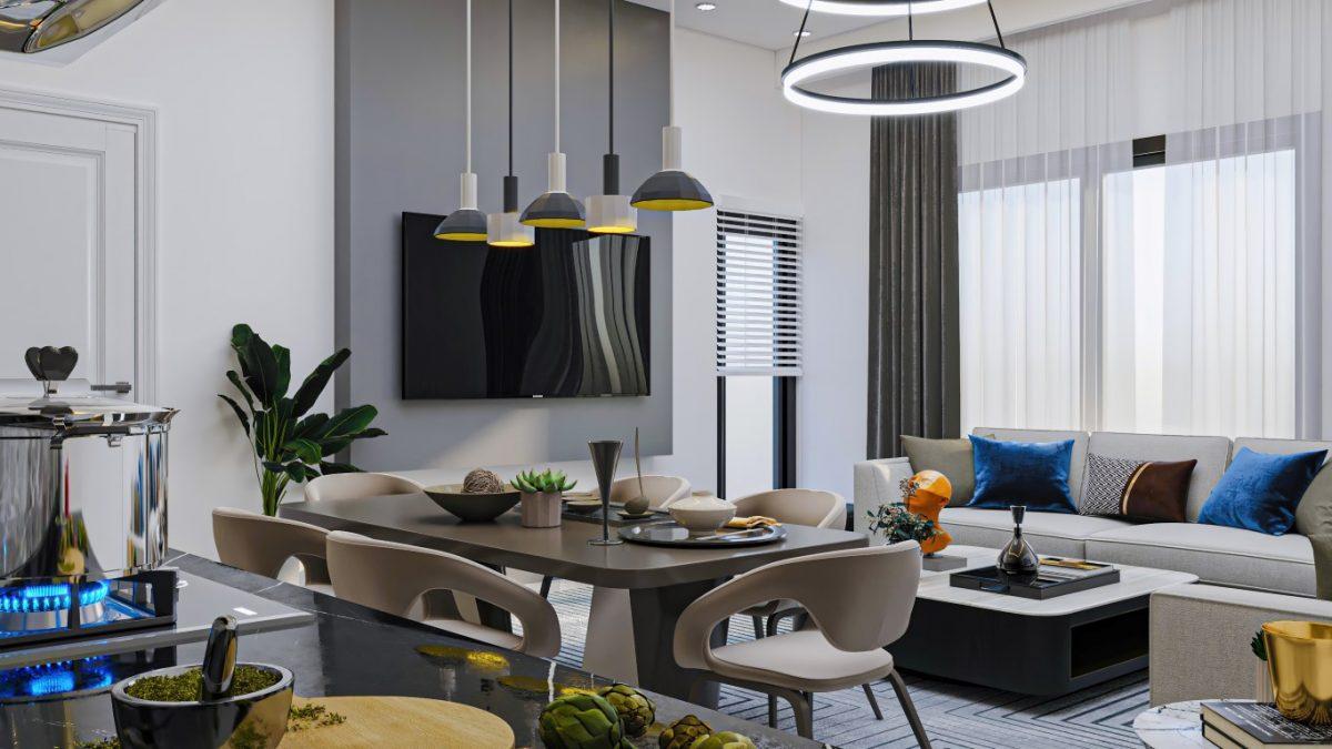 Modern project in Turkey at the construction stage, in the district of Pajallar, Alanya - Umbrella Group - Photo 24