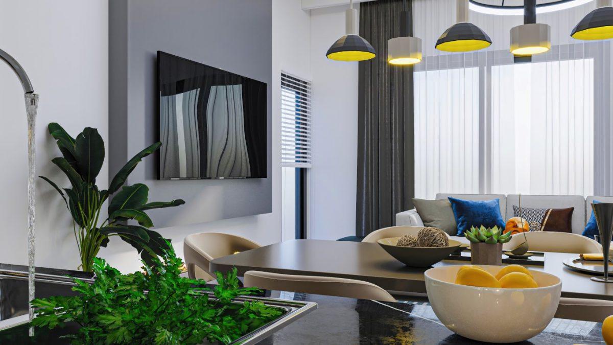 Modern project in Turkey at the construction stage, in the district of Pajallar, Alanya - Umbrella Group - Photo 25