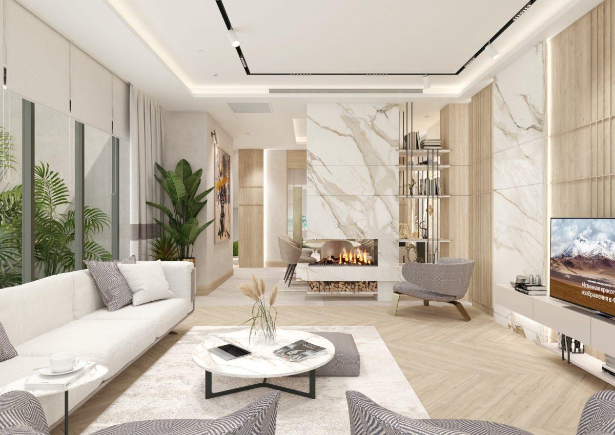 Design of new 4+1 modern villas in Antalya - Umbrella Group - Photo 15