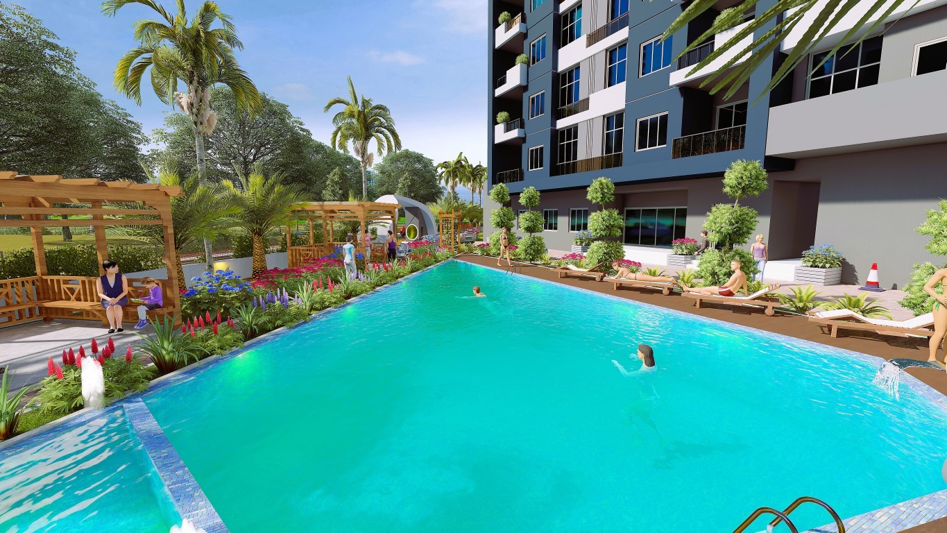 Residential complex with spacious apartments 2+1 and 3+1 in Teja, Mersin - Umbrella Group - Photo 10