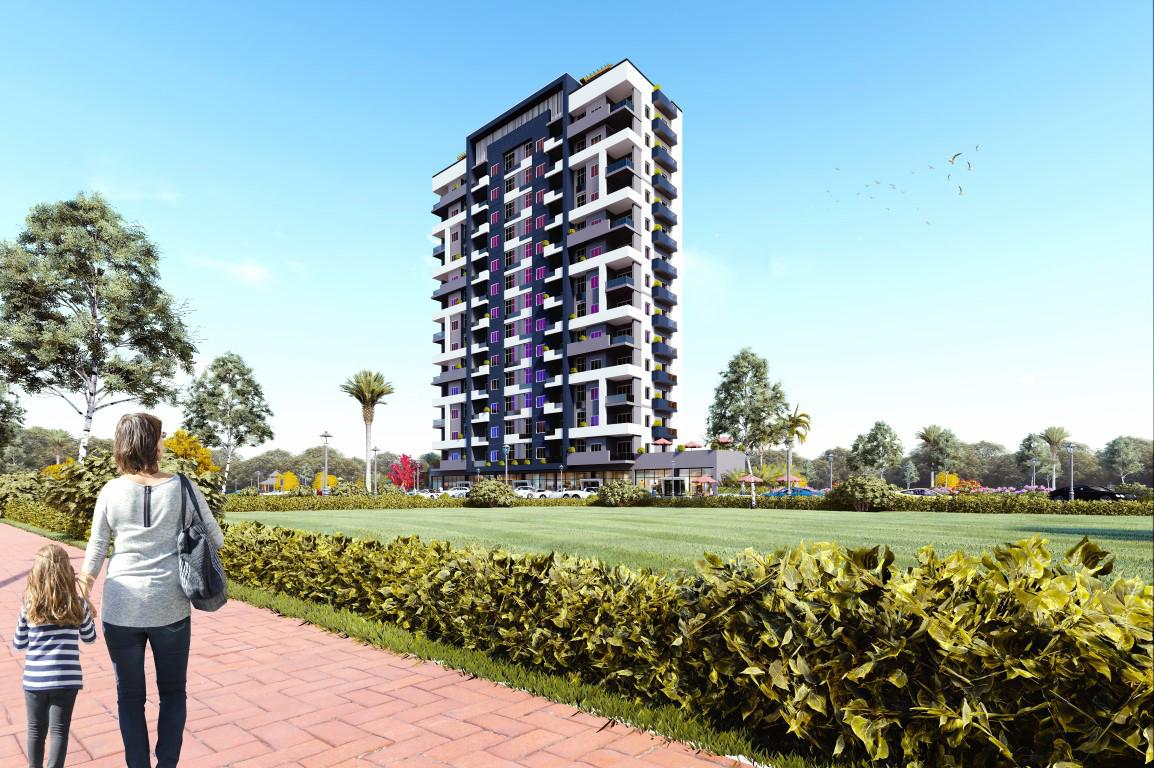 Residential complex with spacious apartments 2+1 and 3+1 in Teja, Mersin - Umbrella Group - Photo 4