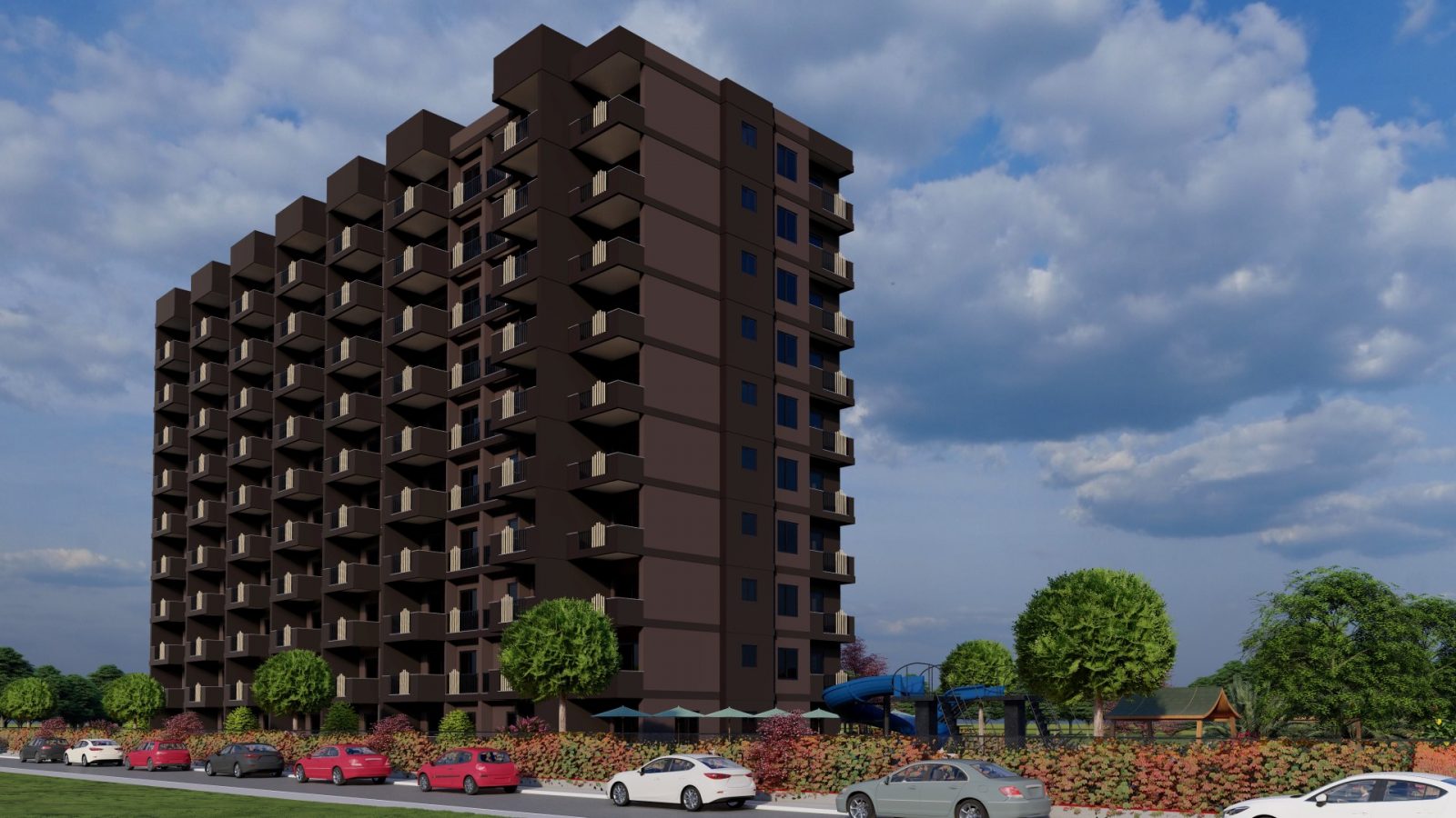 New residential complex in Mersin with plans 1+1, 2+1 - Umbrella Group - Photo 2