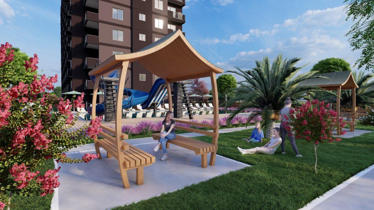 New residential complex in Mersin with plans 1+1, 2+1 - Umbrella Group - Photo 10