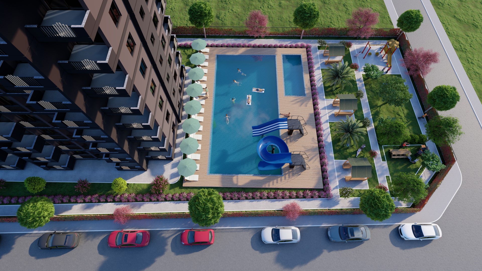 New residential complex in Mersin with plans 1+1, 2+1 - Umbrella Group - Photo 6
