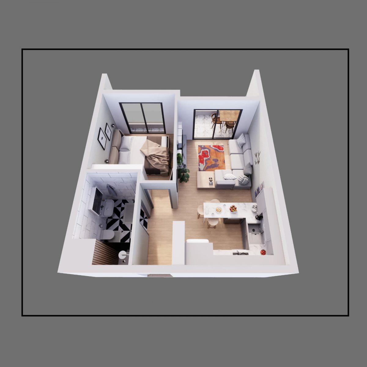 Modern residential complex with sea view in Mersin - Umbrella Group - Photo 12