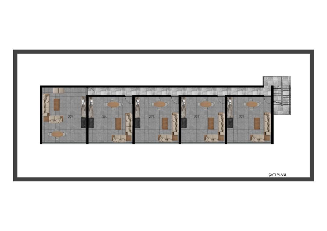 New project with spacious 1+1 and 2+1 apartments in Girna, Cyprus - Umbrella Group - Photo 40