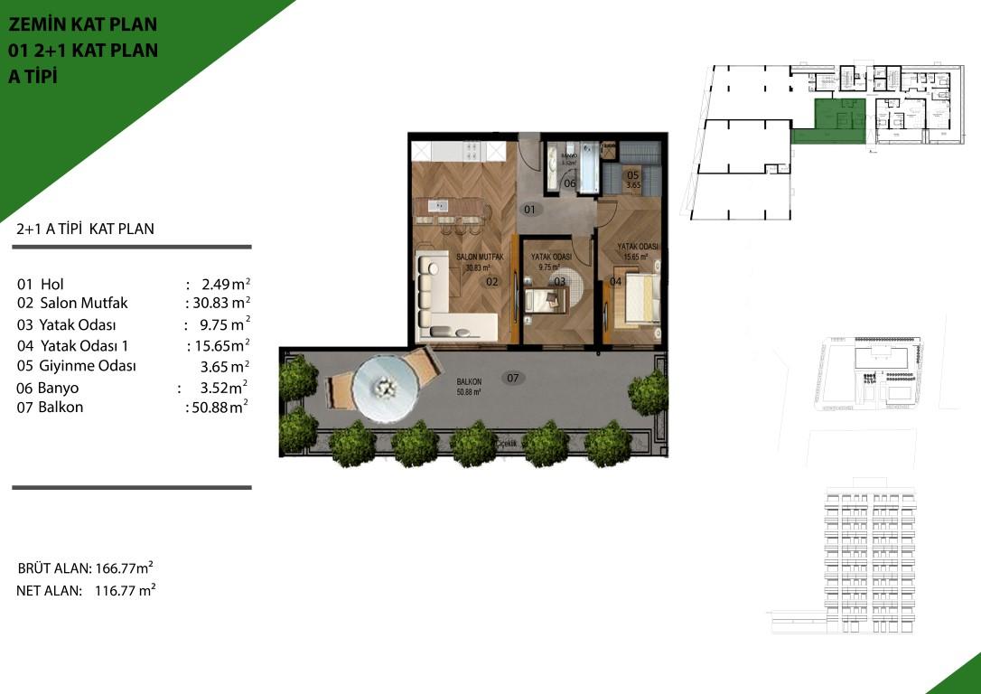 New modern project by the sea in Mersin, 250 m to the beach - Umbrella Group - Photo 15