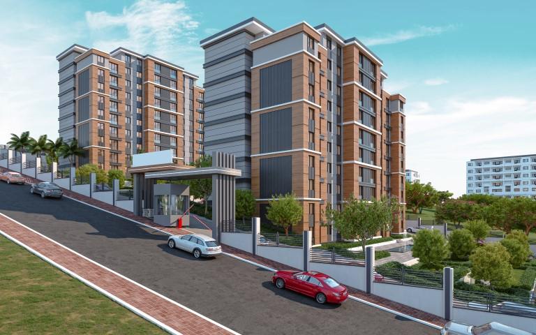 Project of a modern residential complex in Istanbul, apartments 1+1, 2+1 - Umbrella Group - Photo 2