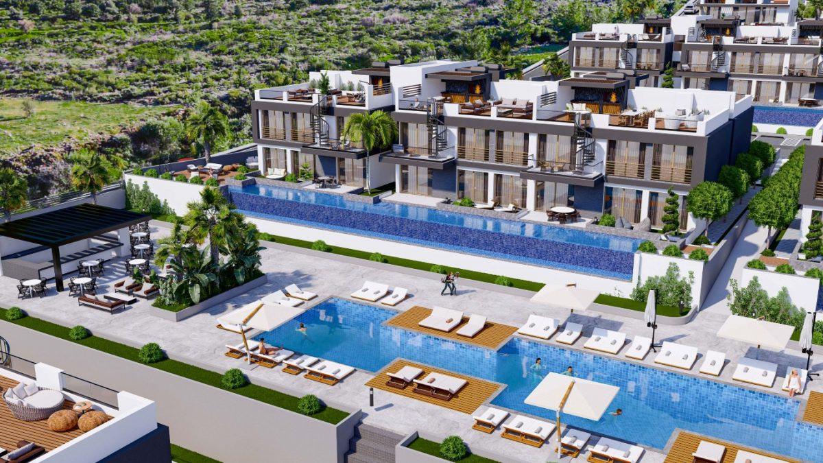 New project with villas and apartments, in Northern Cyprus - Umbrella Group