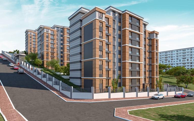 Project of a modern residential complex in Istanbul, apartments 1+1, 2+1 - Umbrella Group - Photo 3