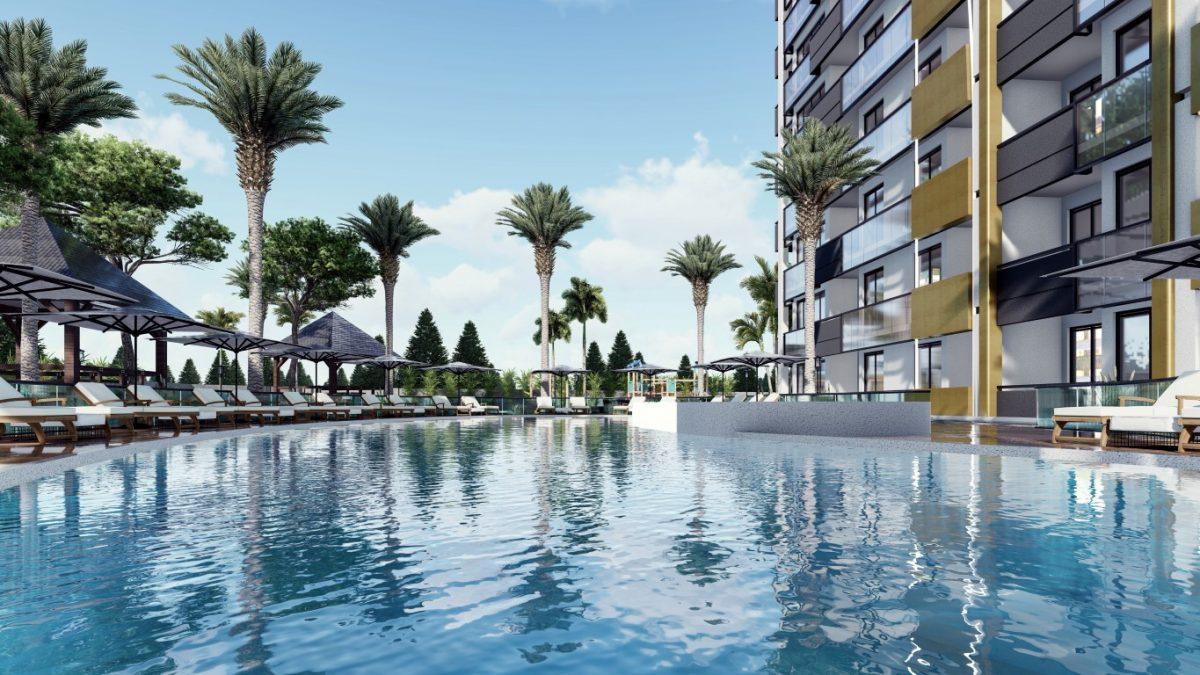 New 1+1 apartment complex in Mezitli district - Umbrella Group - Photo 4