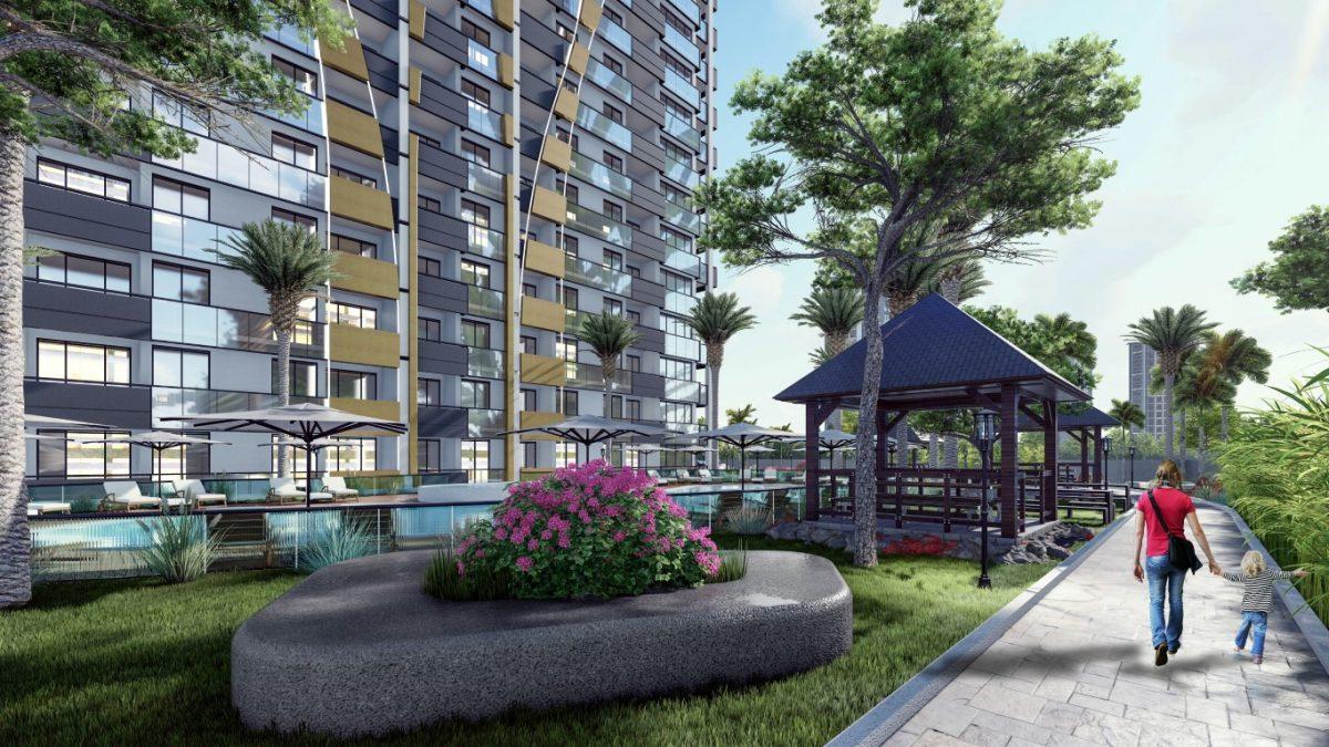 New 1+1 apartment complex in Mezitli district - Umbrella Group - Photo 5