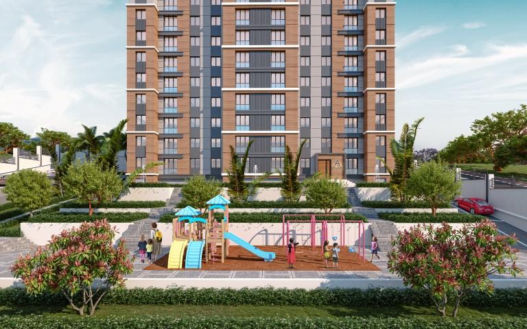 Project of a modern residential complex in Istanbul, apartments 1+1, 2+1 - Umbrella Group - Photo 5