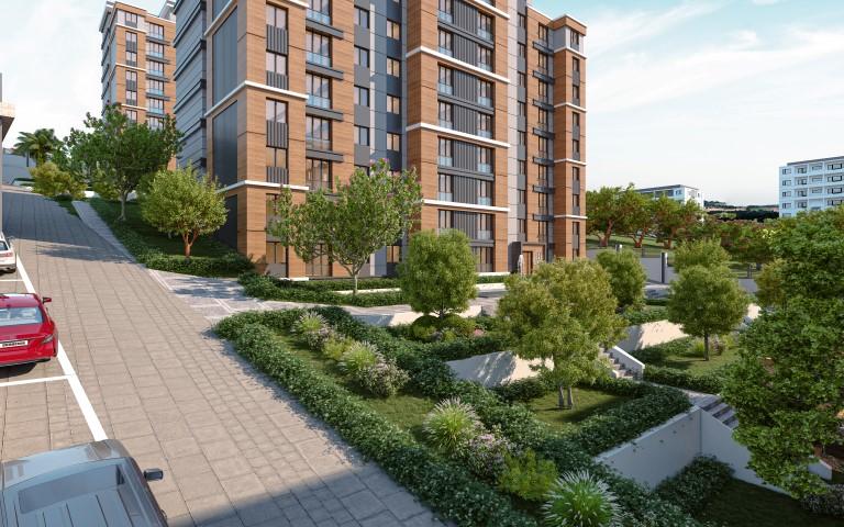 Project of a modern residential complex in Istanbul, apartments 1+1, 2+1 - Umbrella Group - Photo 7