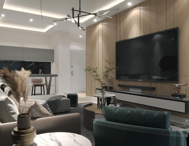 New design of 1+1, 2+1 apartments in Okudjalar area with sea and nature views - Umbrella Group - Photo 18