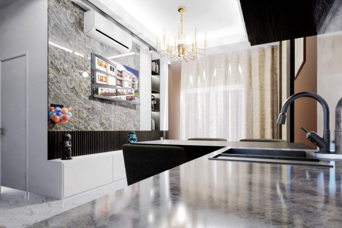 New stylish low-rise house in the area of Demirtaş (plans 1+1,2+1) - Umbrella Group - Photo 12