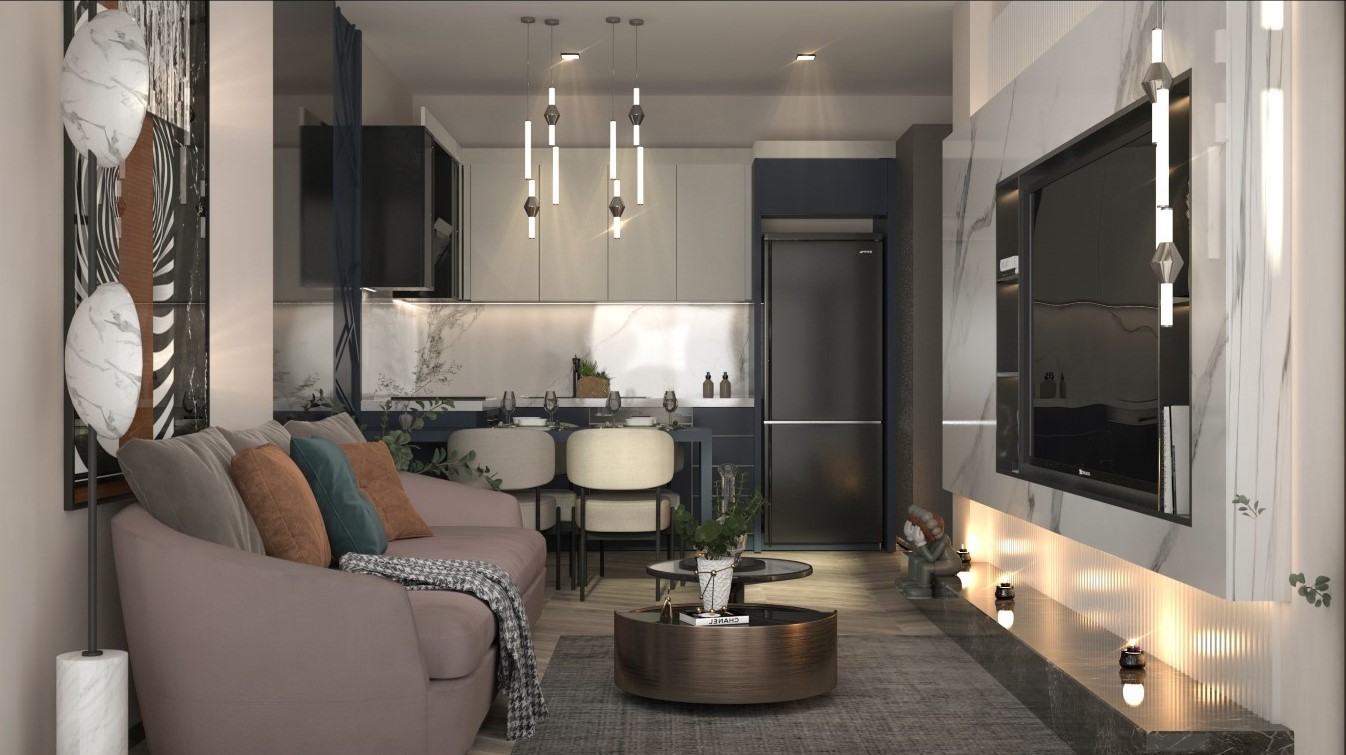 New cozy residence in the area of Arpachbakhsheesh, with apartments of 1+1 floor area of 65 m2 - Umbrella Group - Photo 15