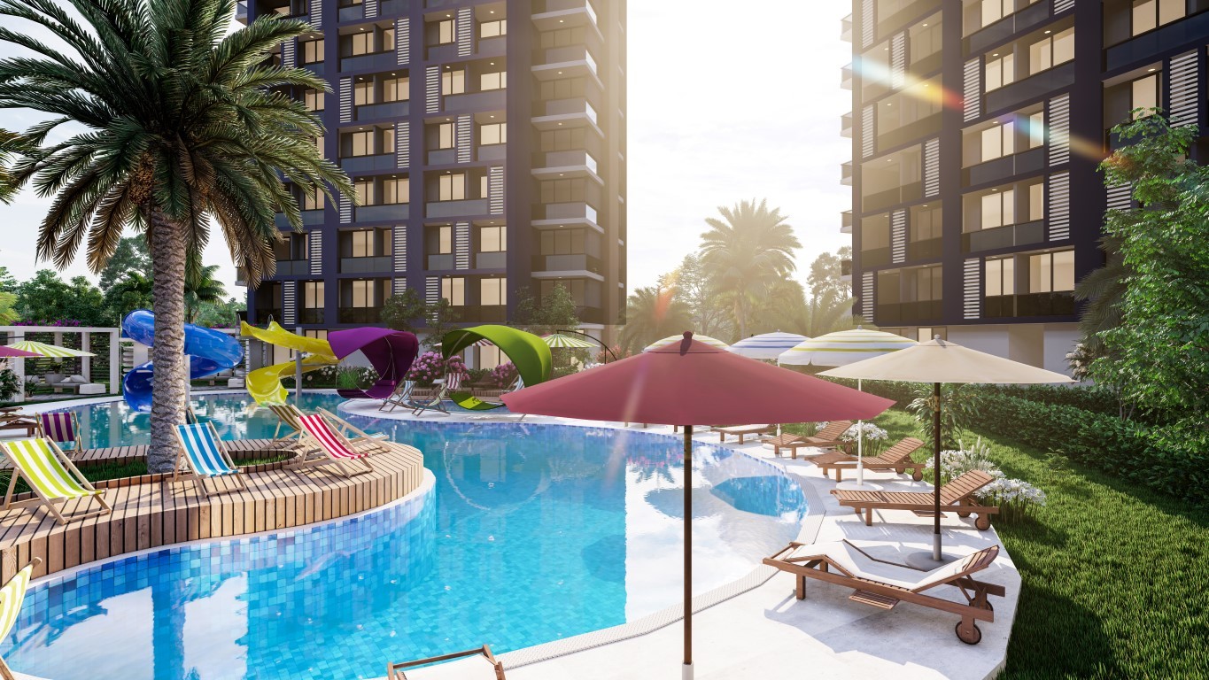 New residential complex in Mersin with 1+1 and 2+1 - Umbrella Group - Photo 10