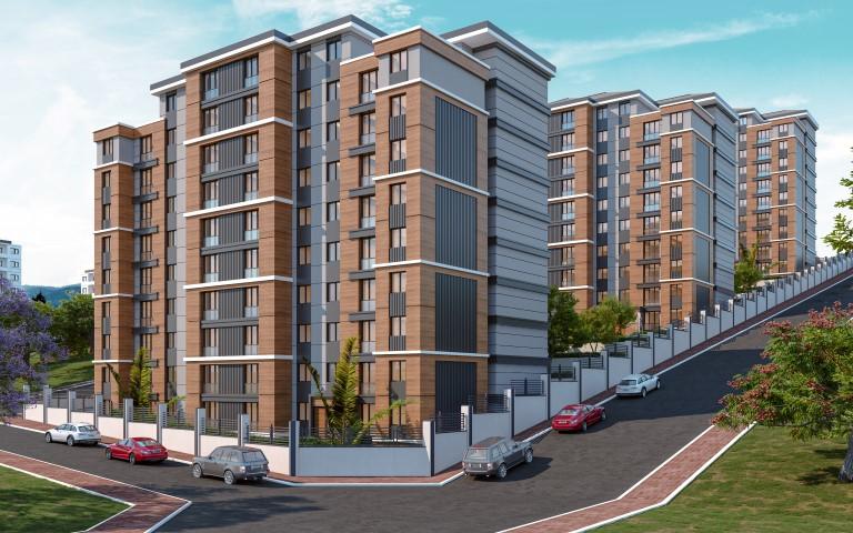Project of a modern residential complex in Istanbul, apartments 1+1, 2+1 - Umbrella Group - Photo 8