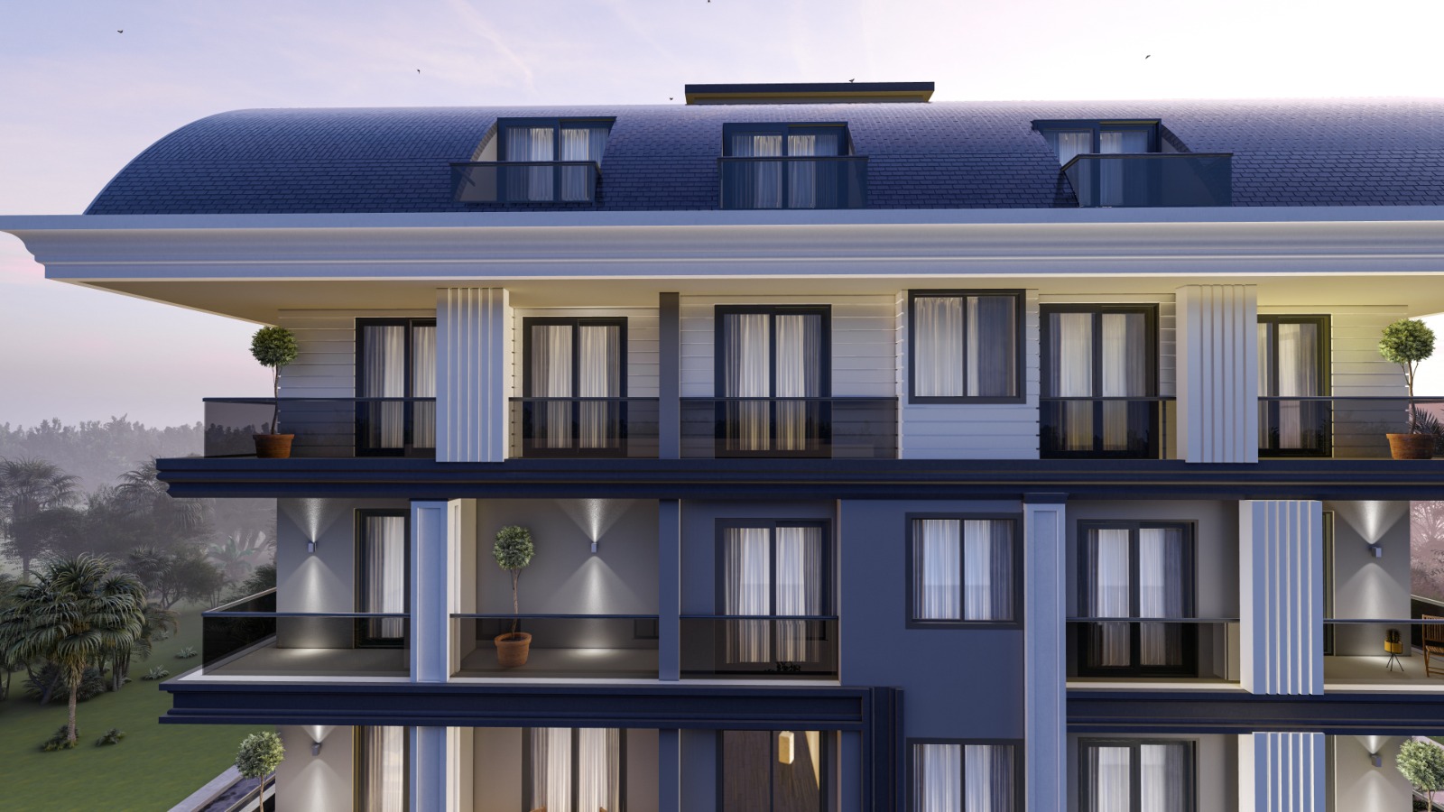 New cozy project in the center of Alanya 1200 meters from the beach of Cleopatra - Umbrella Group - Photo 11