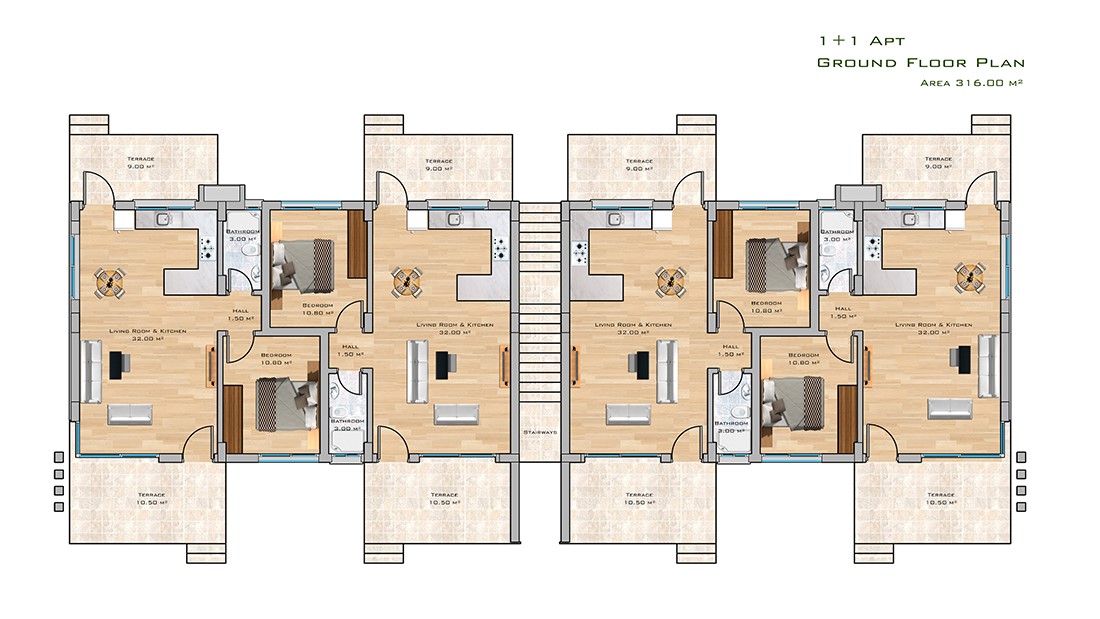 Luxury residential complex with sea view of Iskele area - Umbrella Group - Photo 21