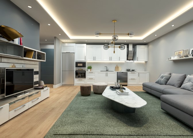 New 2+1 apartment complex in Mezitli district - Umbrella Group - Photo 3