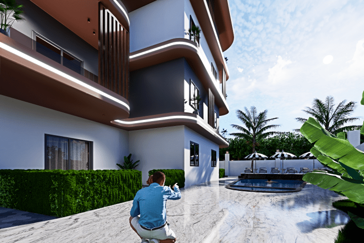 New house in the city of Gazipasa with various layouts - Umbrella Group - Photo 4