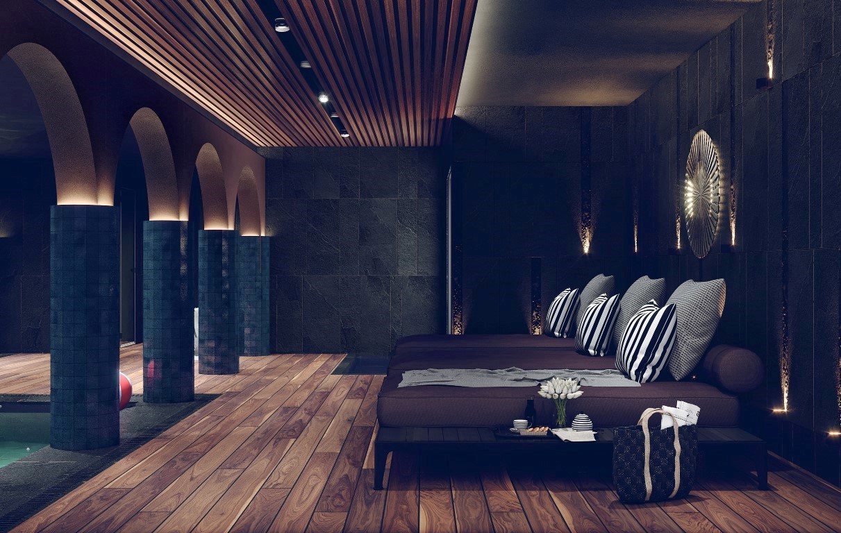 Design of a modern residence in Istanbul, Bacchelyeveler district - Umbrella Group - Photo 15