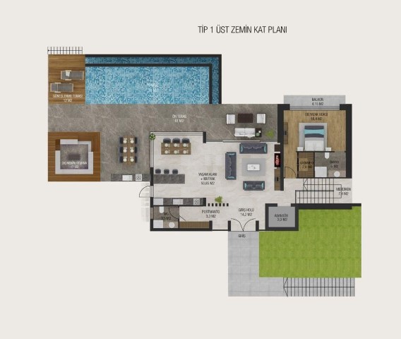 5+1 villas in Bodrum, with the possibility of obtaining citizenship - Umbrella Group - Photo 19