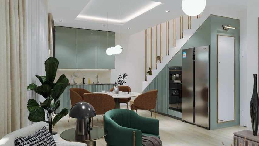 New design of 1+1, 2+1 apartments in Okudjalar area with sea and nature views - Umbrella Group - Photo 16