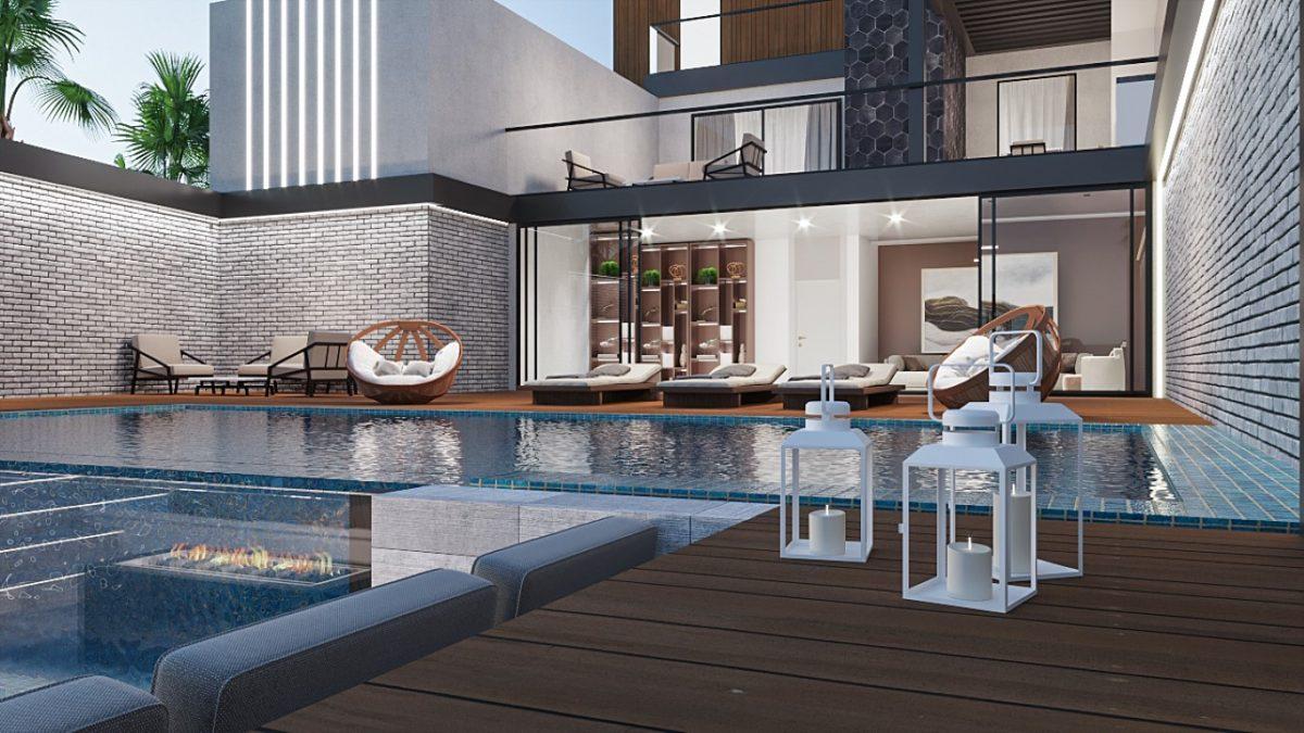Villa complex with private pool in Northern Cyprus, Ischele area - Umbrella Group - Photo 8