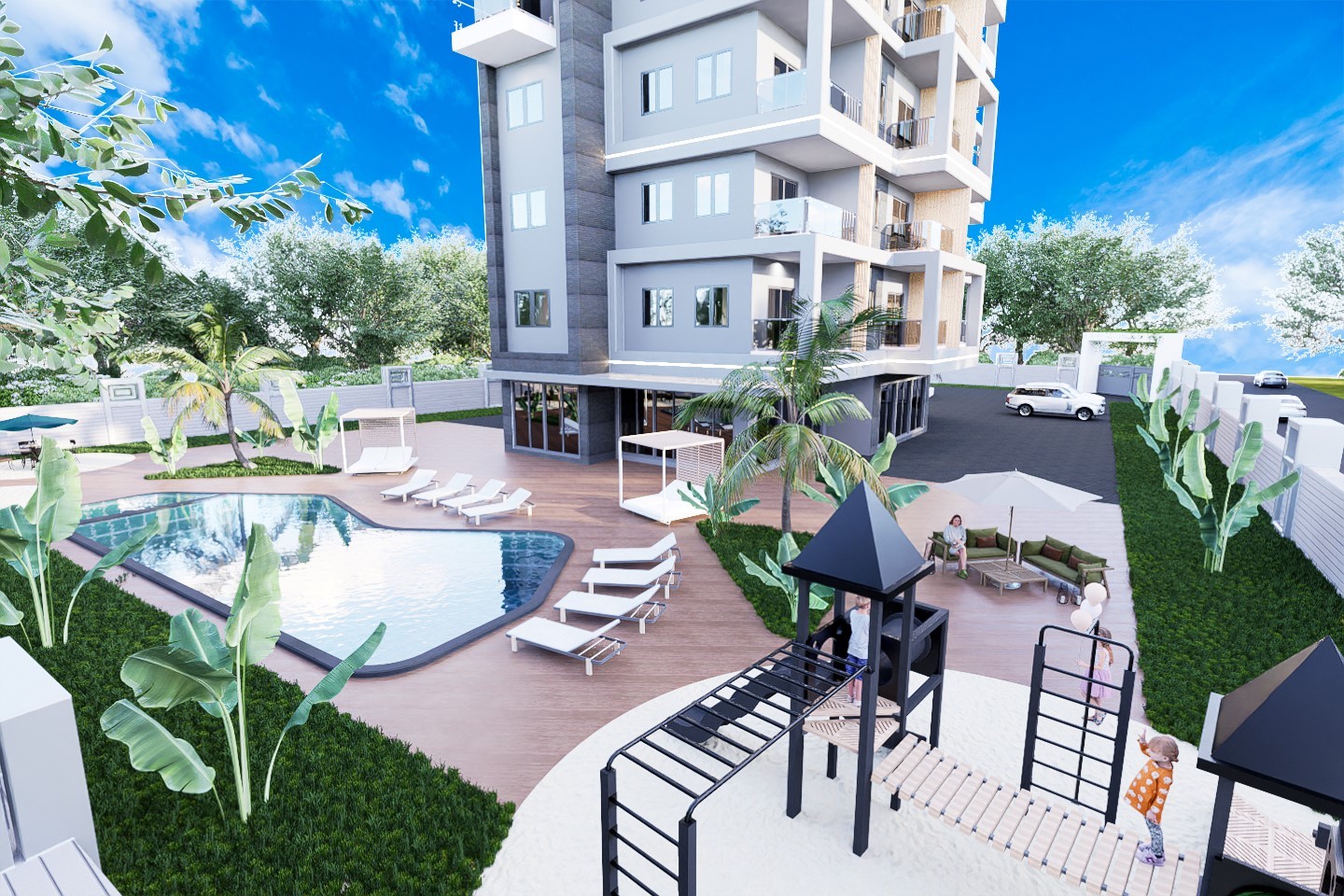New project with apartments 1+1 in a quiet area of Demirtaş - Umbrella Group - Photo 6