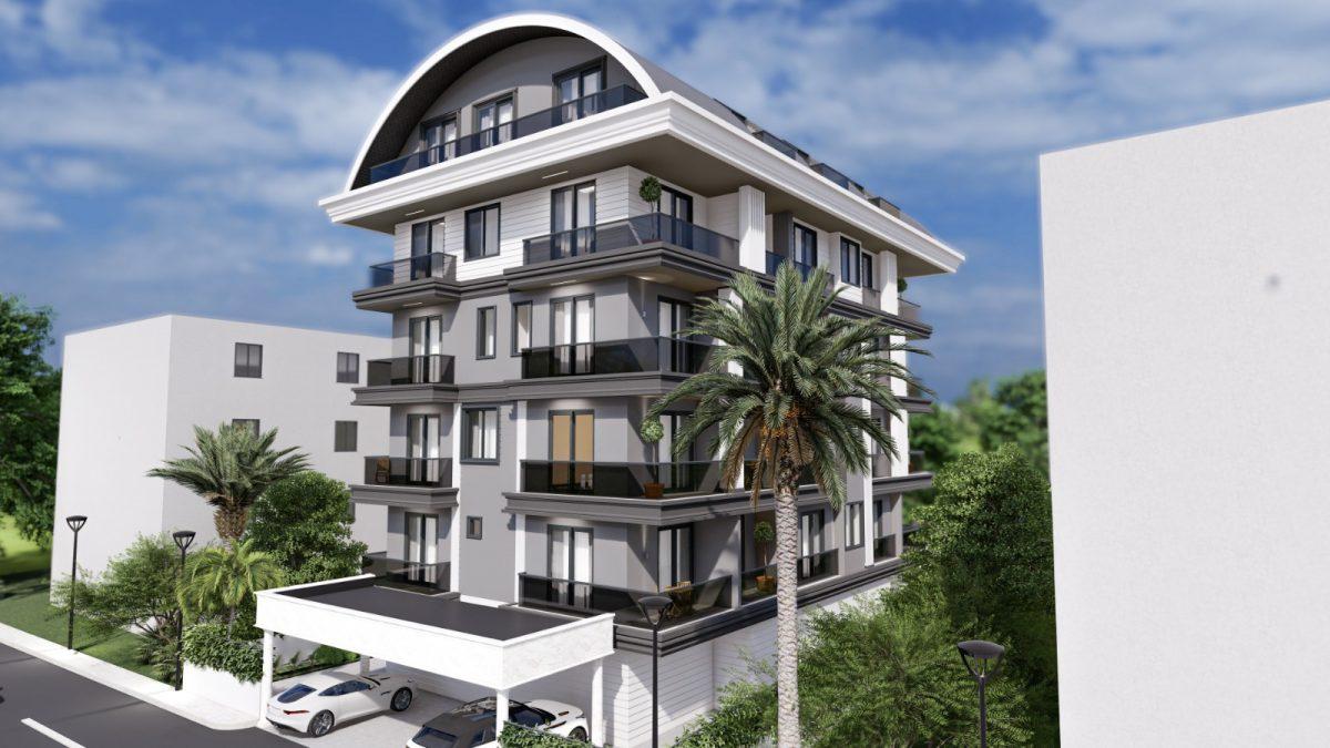 New cozy project in the center of Alanya 1200 meters from the beach of Cleopatra - Umbrella Group