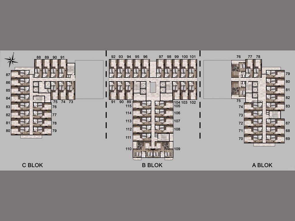 New cozy residential complex in Tomyuk district, with plans 0+1,1+1,2+1 - Umbrella Group - Photo 12