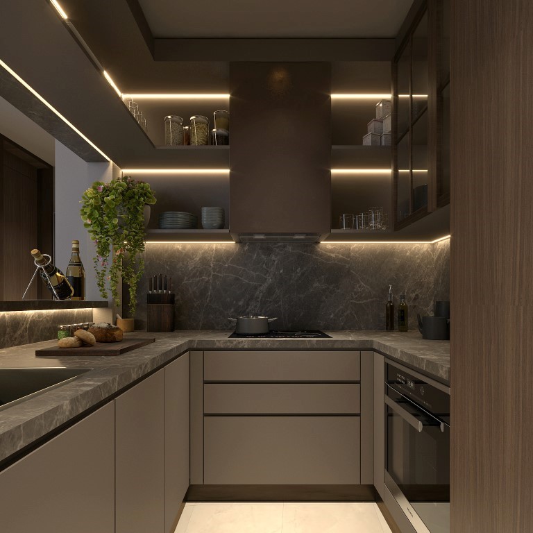 Design of a modern residence in Istanbul, Bacchelyeveler district - Umbrella Group - Photo 19
