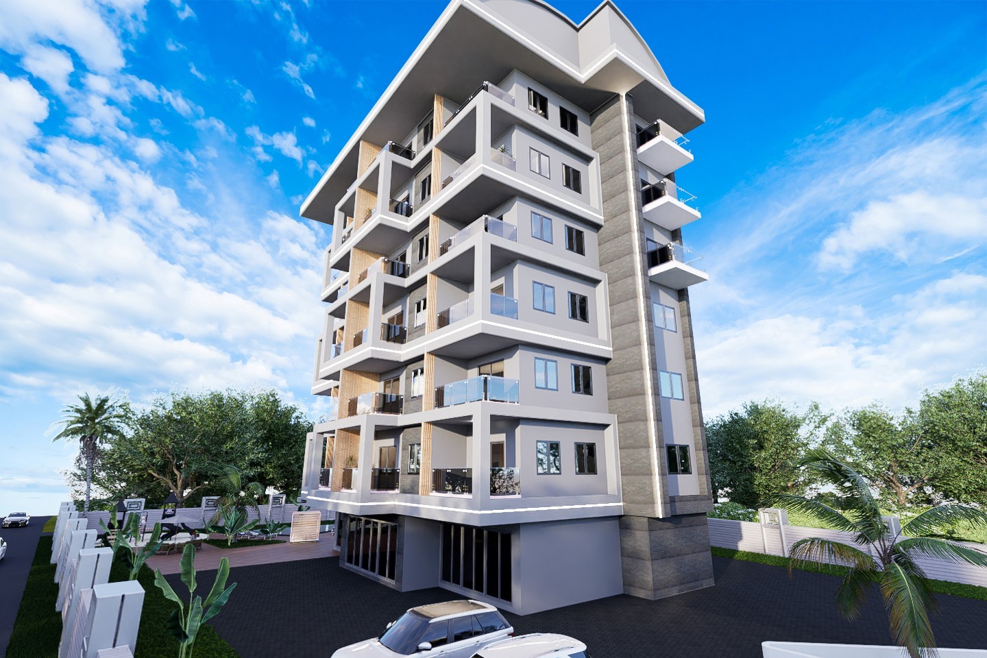 New project with apartments 1+1 in a quiet area of Demirtaş - Umbrella Group - Photo 2