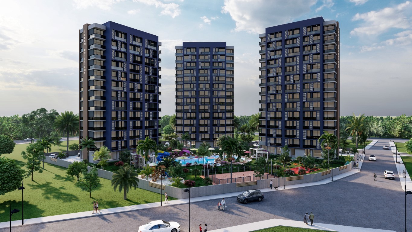 New residential complex in Mersin with 1+1 and 2+1 - Umbrella Group - Photo 5