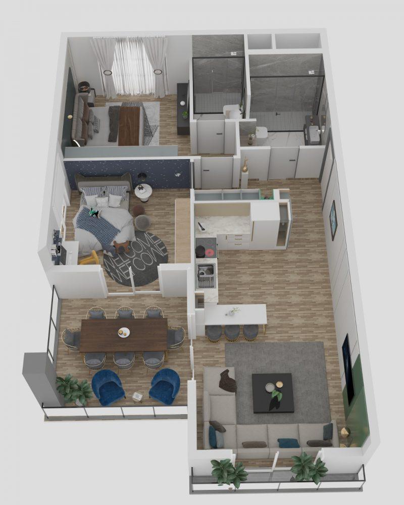 New 1+1, 2+1 residential development in Erdemley - Umbrella Group - Photo 24
