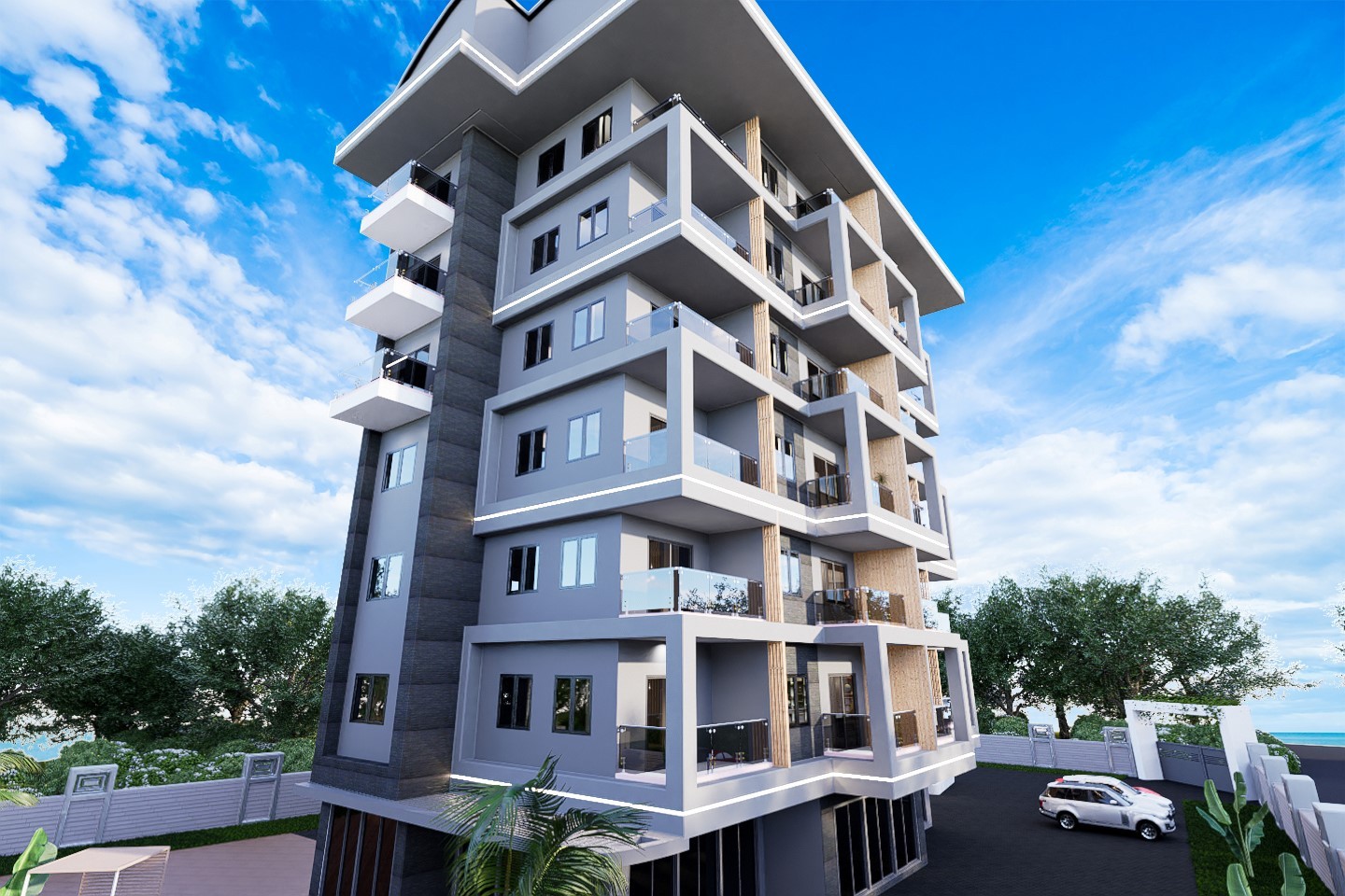 New project with apartments 1+1 in a quiet area of Demirtaş - Umbrella Group - Photo 3