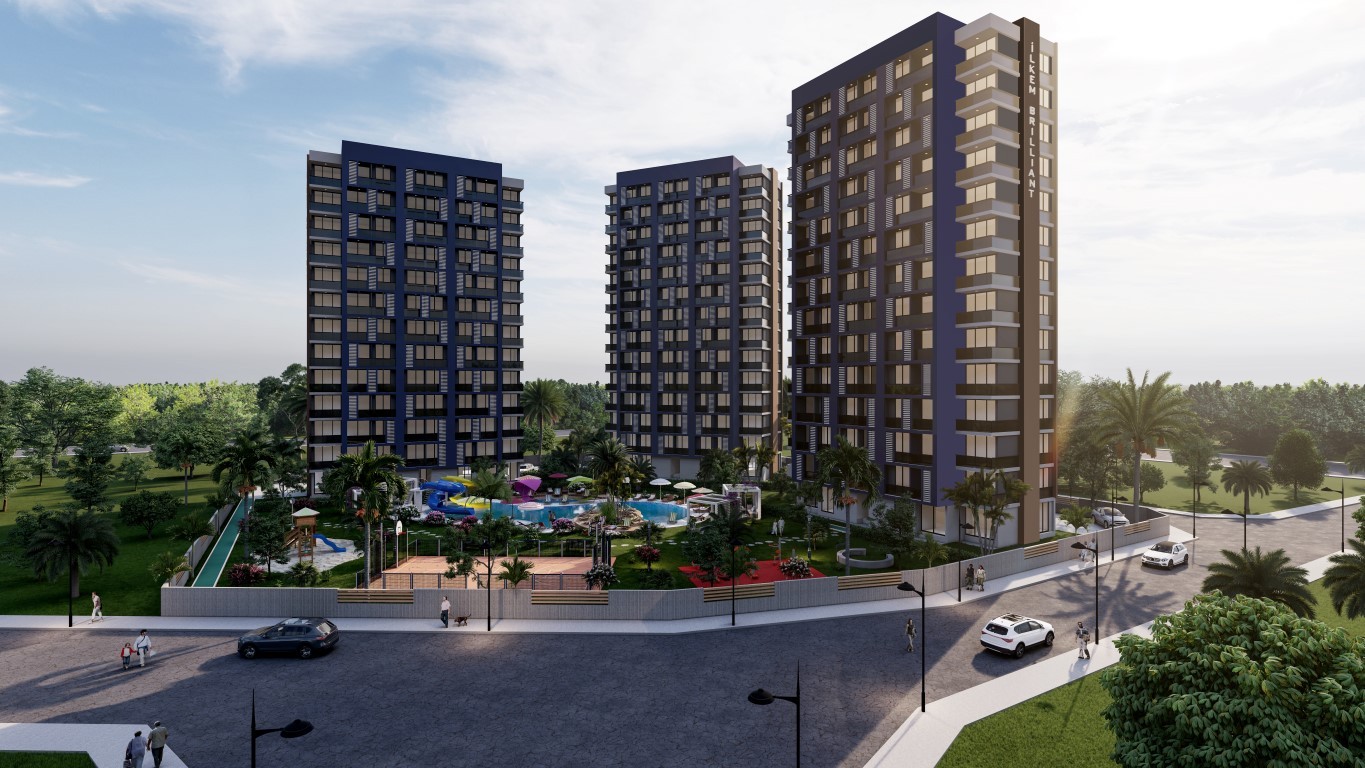 New residential complex in Mersin with 1+1 and 2+1 - Umbrella Group - Photo 3