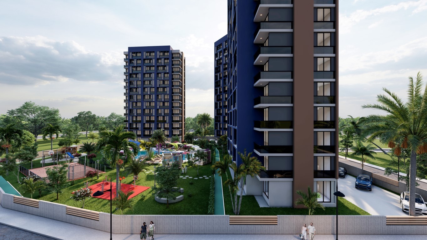 New residential complex in Mersin with 1+1 and 2+1 - Umbrella Group - Photo 7