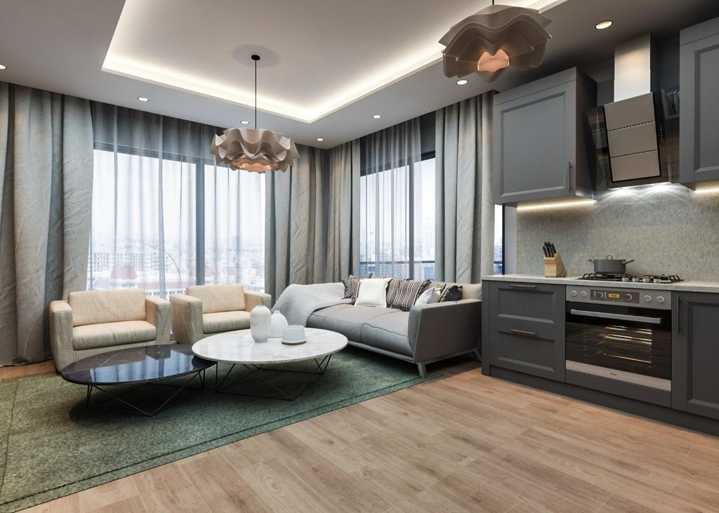 New high-rise residential complex in Mersin with 2+1 apartments - Umbrella Group - Photo 6