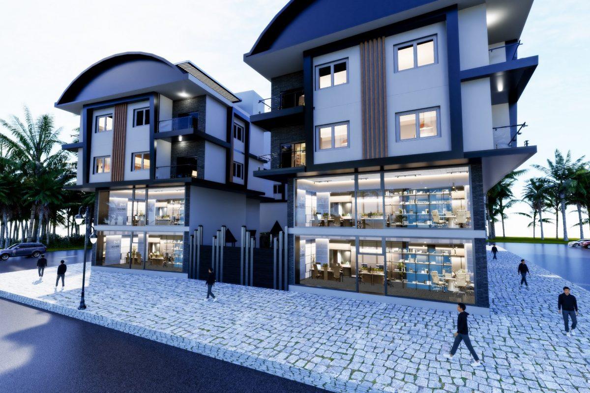 New residential project with commercial premises in Demirtaş district - Umbrella Group
